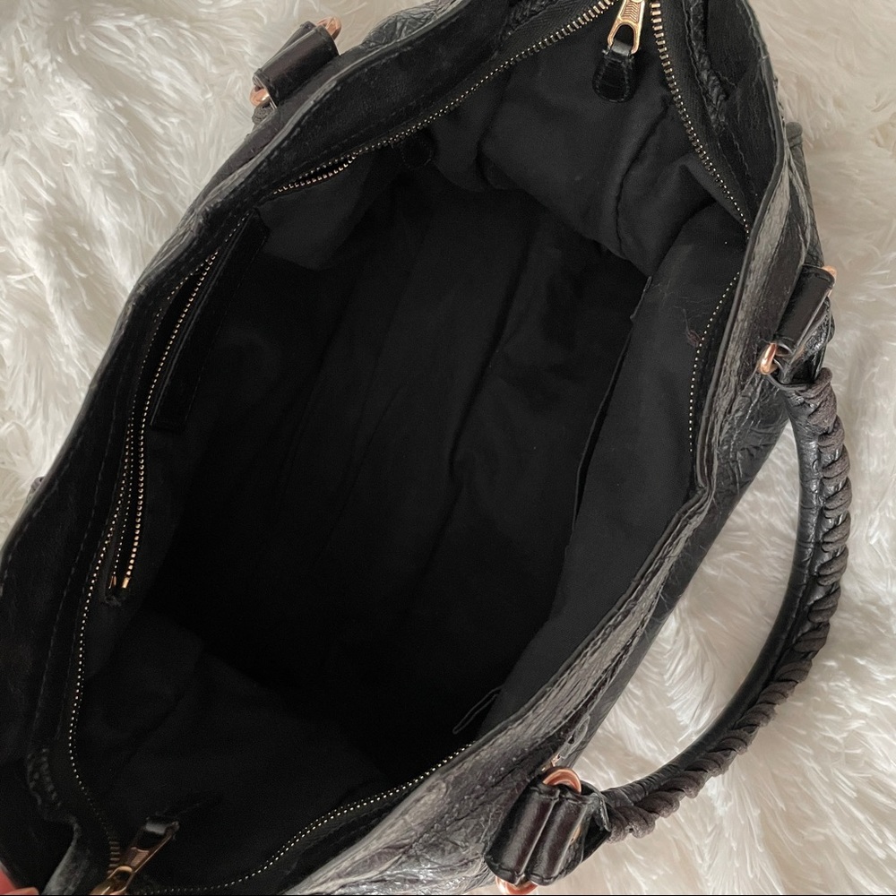 Balenciaga Black Giant 12 Rose Gold City Bag - Picture 3 of 9